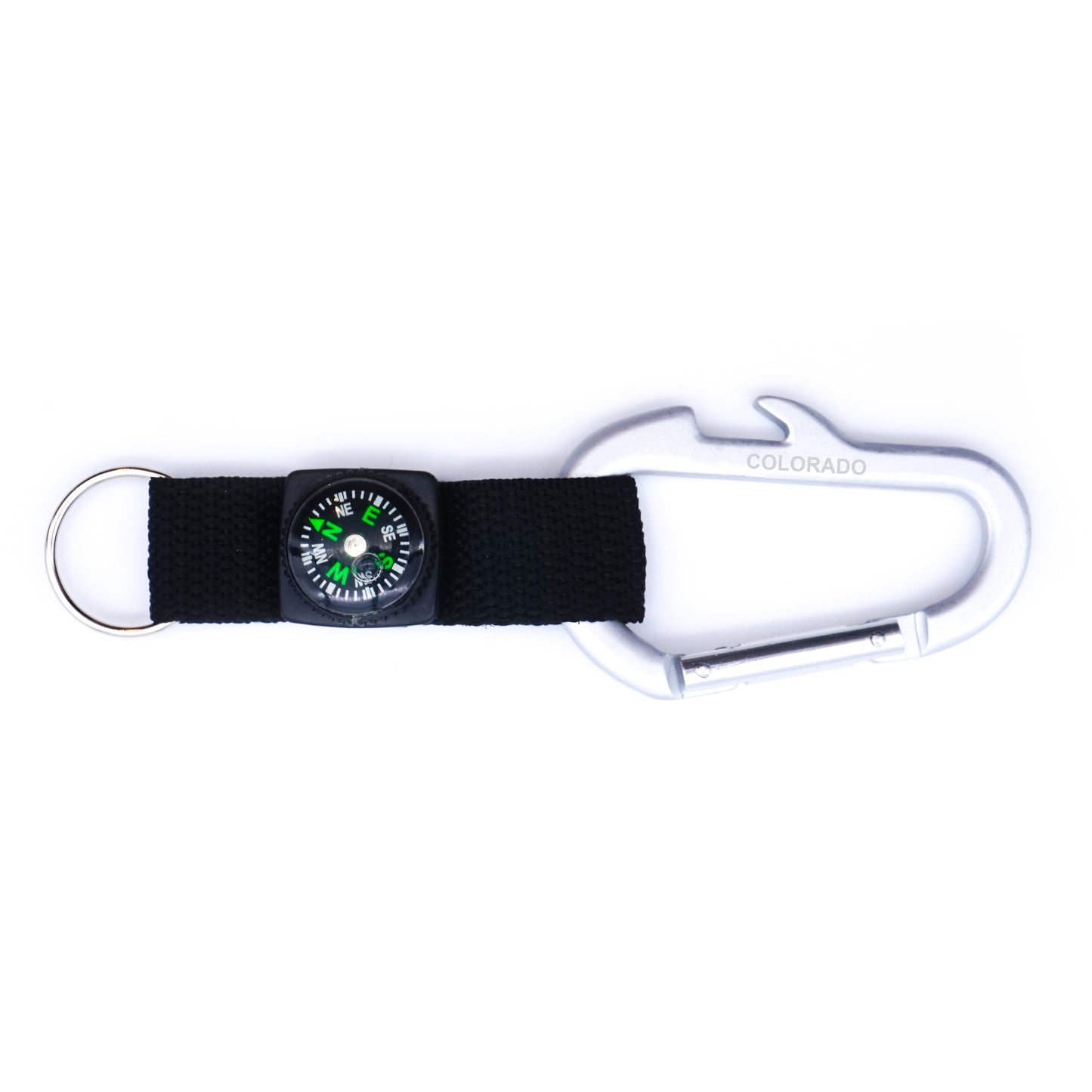 Colorado Carabiner with Compass