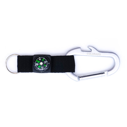Colorado Carabiner with Compass