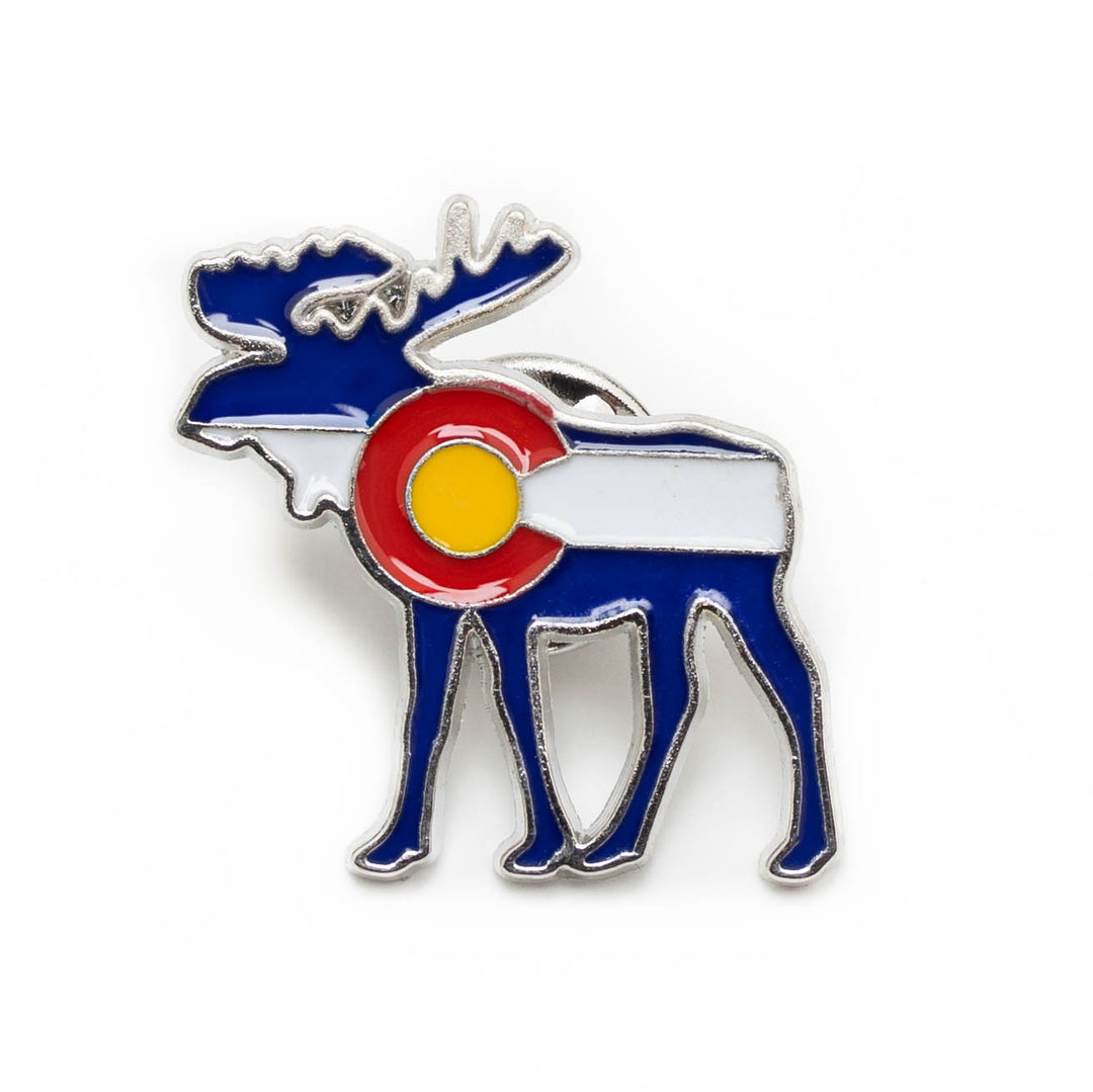 Moose Flag Pin