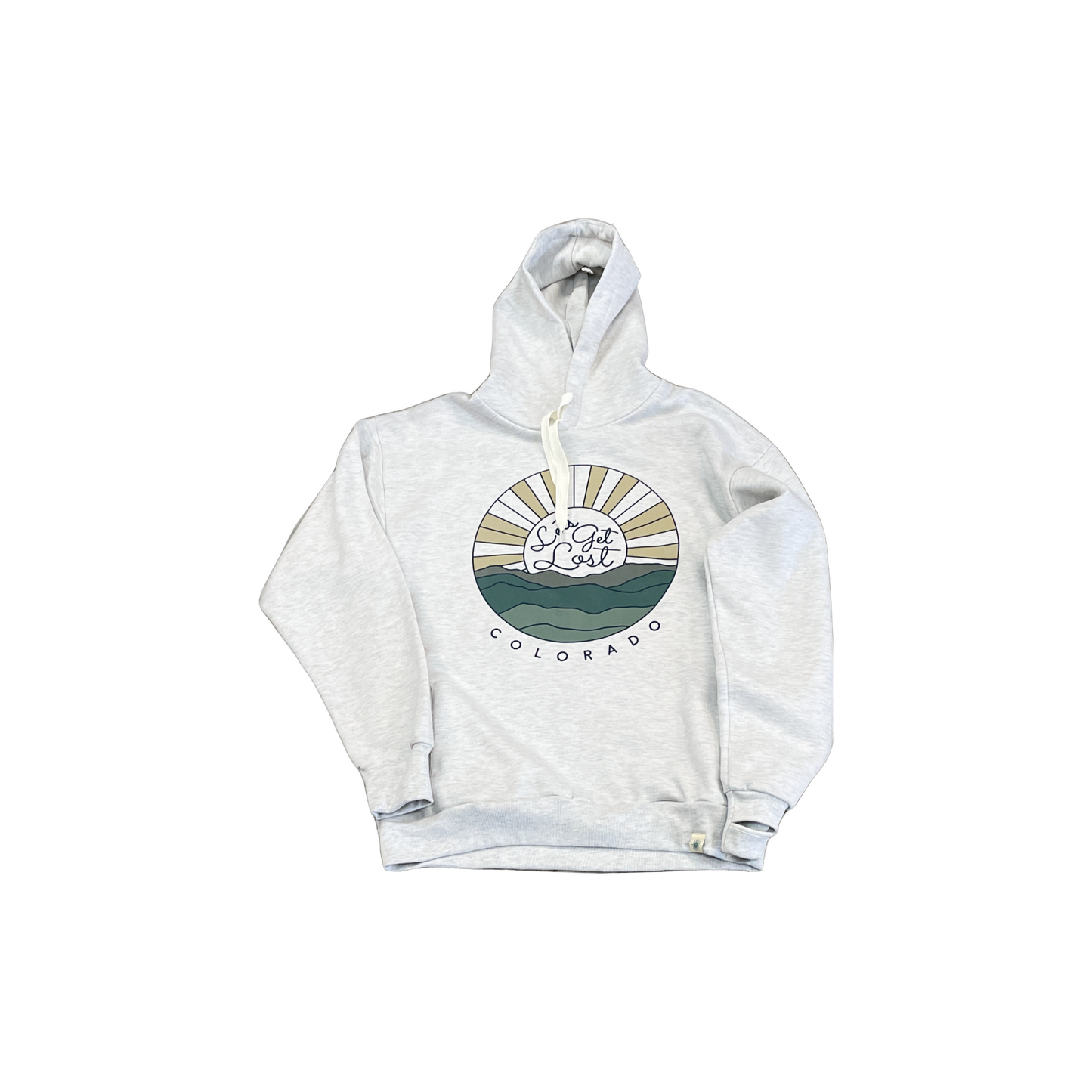 Let's Get Lost Oatmeal Hoodie