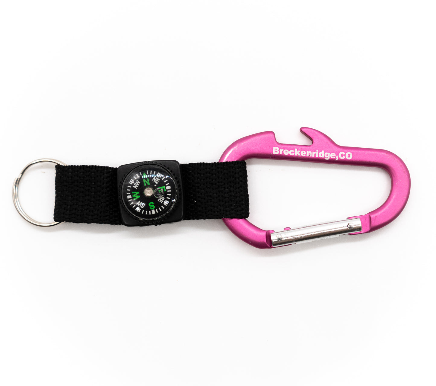 Breckenridge Carabiner with Compass