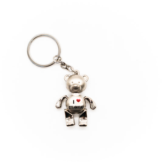 Steamboat Dangle Bear Keychain