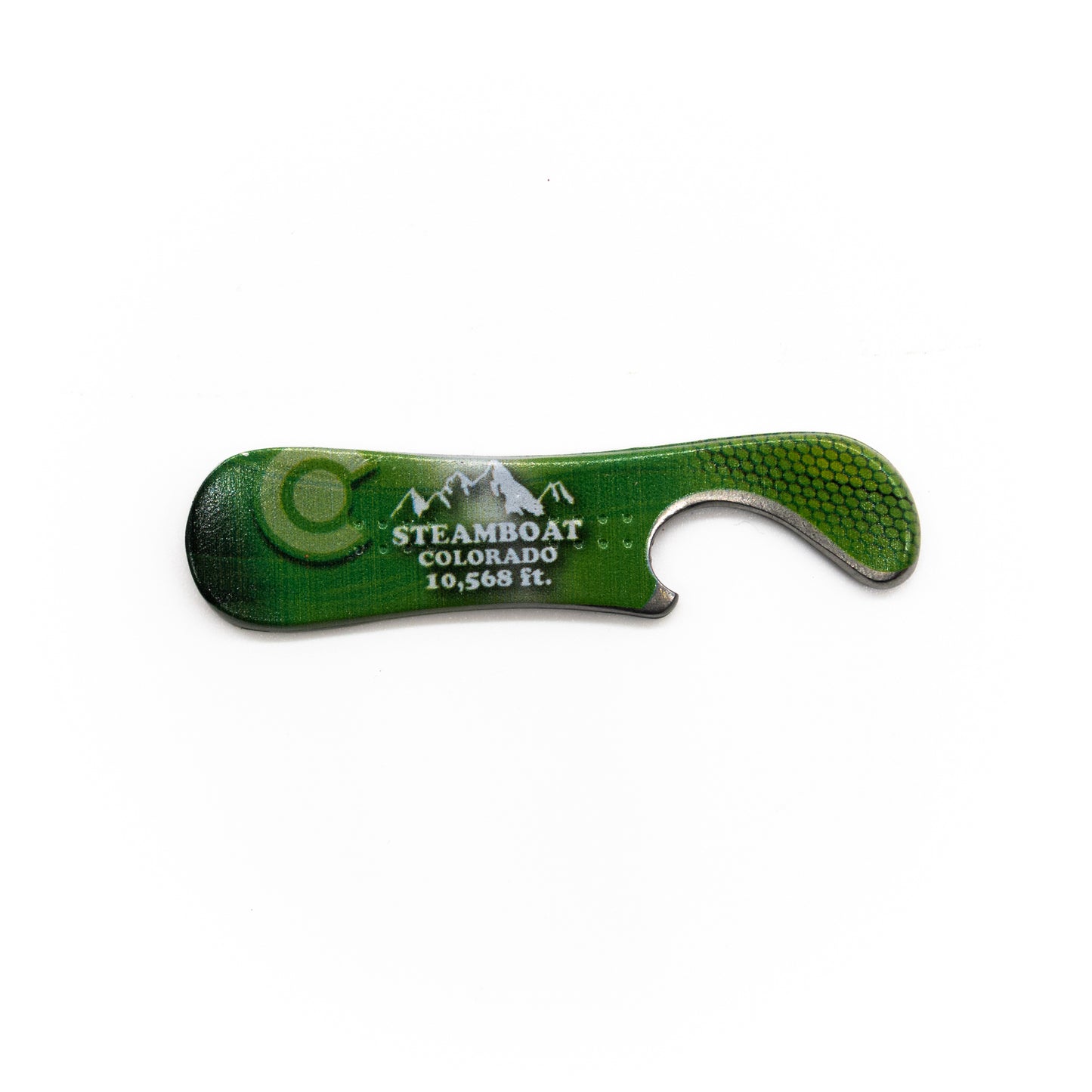 Steamboat Snowboard Magnet with Bottle Opener