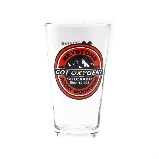 Got Oxygen Keystone Pint Glass