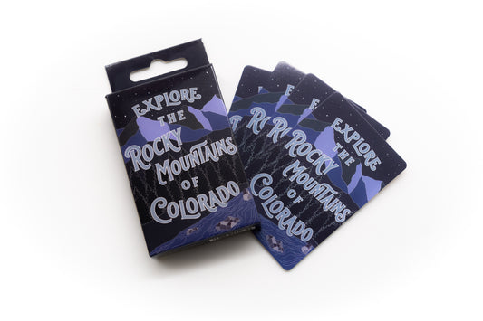 Explore the Rocky Mountains of Colorado Playing Card Pack