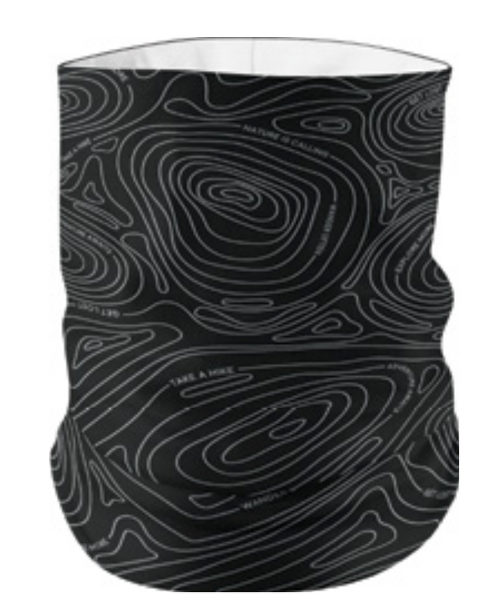 Topography Head Gaiter with Pocket