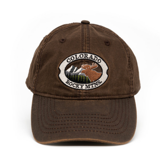 Colorado Moose Oil Cloth Hat