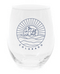 Let's Get Lost Tall Stemless Wine Glass