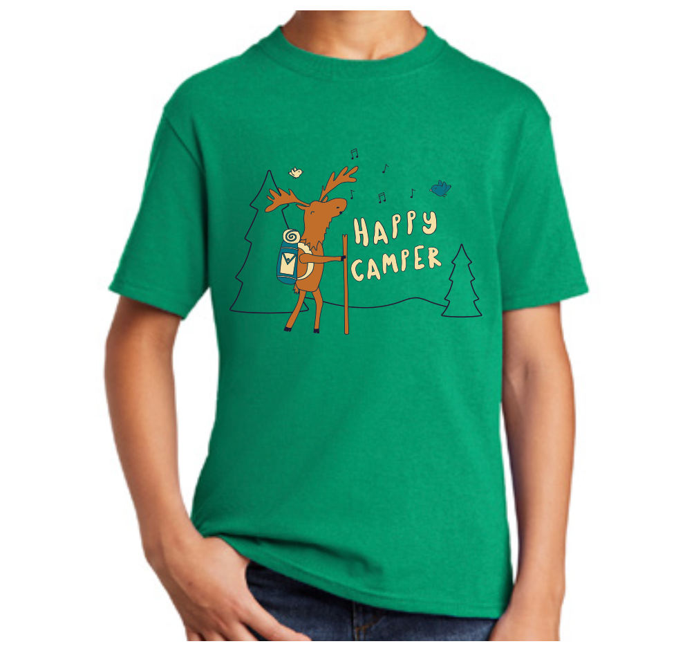 Youth Happy Camper T-Shirt