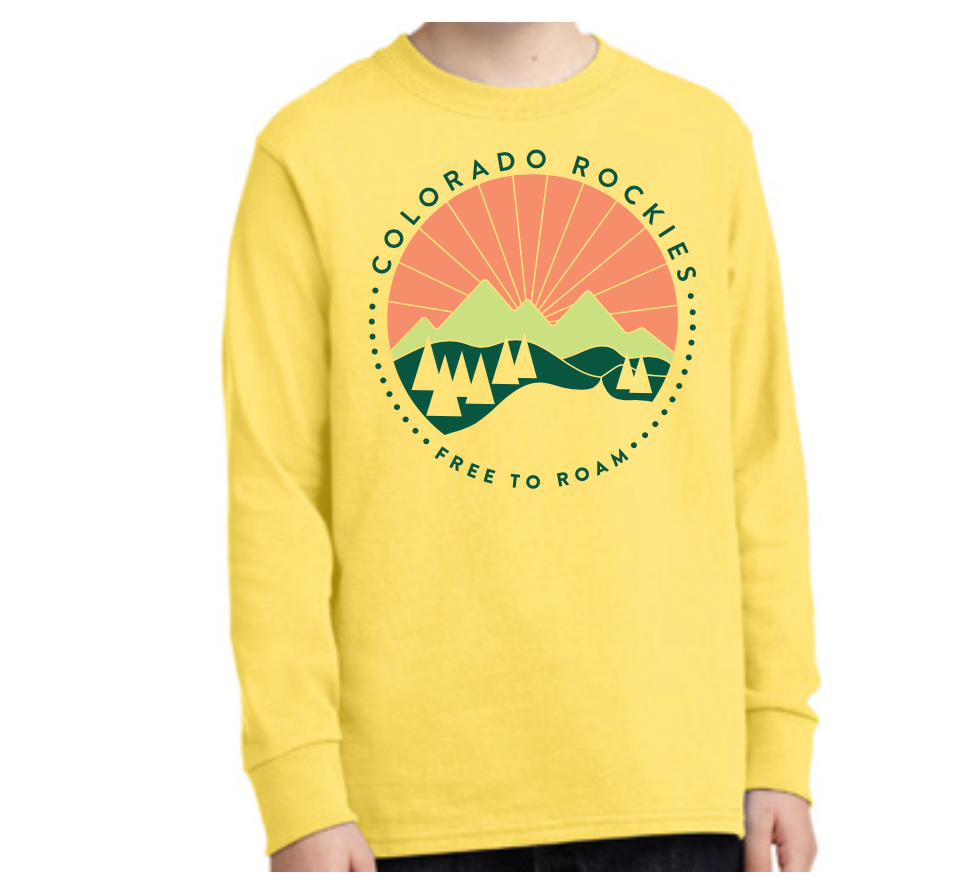 Youth Free to Roam Long Sleeve T-Shirt