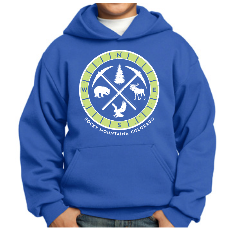 Youth CO Compass Hoodie