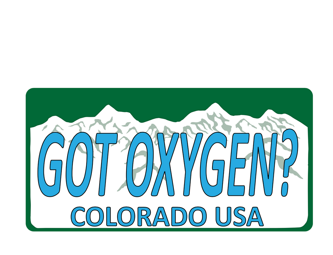 Got Oxygen Colorado Sticker