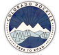 Colorado Rockies Free to Roam Sticker