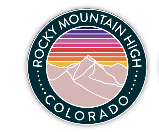 Colorado Rocky Mountain High Sticker