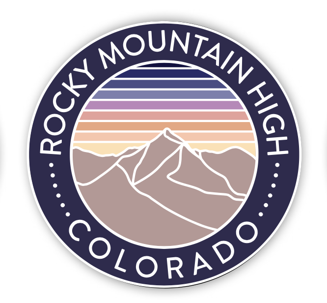 Colorado Rocky Mountain High Sticker