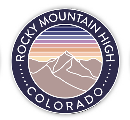 Colorado Rocky Mountain High Sticker