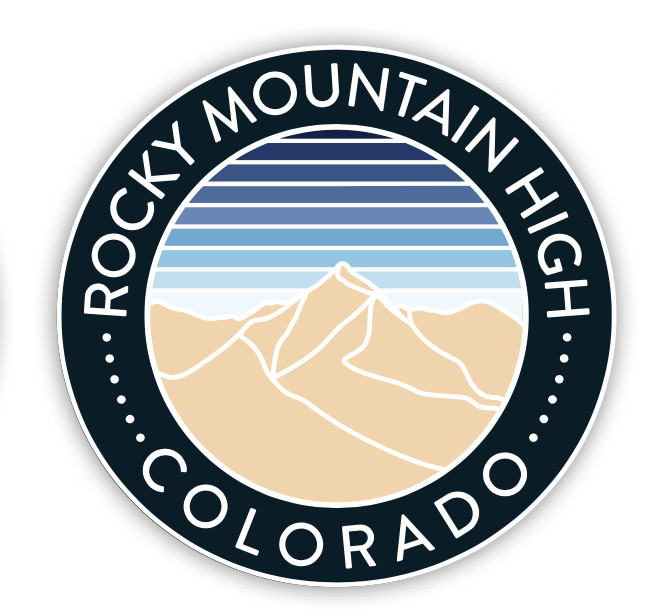 Colorado Rocky Mountain High Sticker