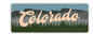 Cursive Colorado Sticker