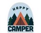Happy Camper Sticker