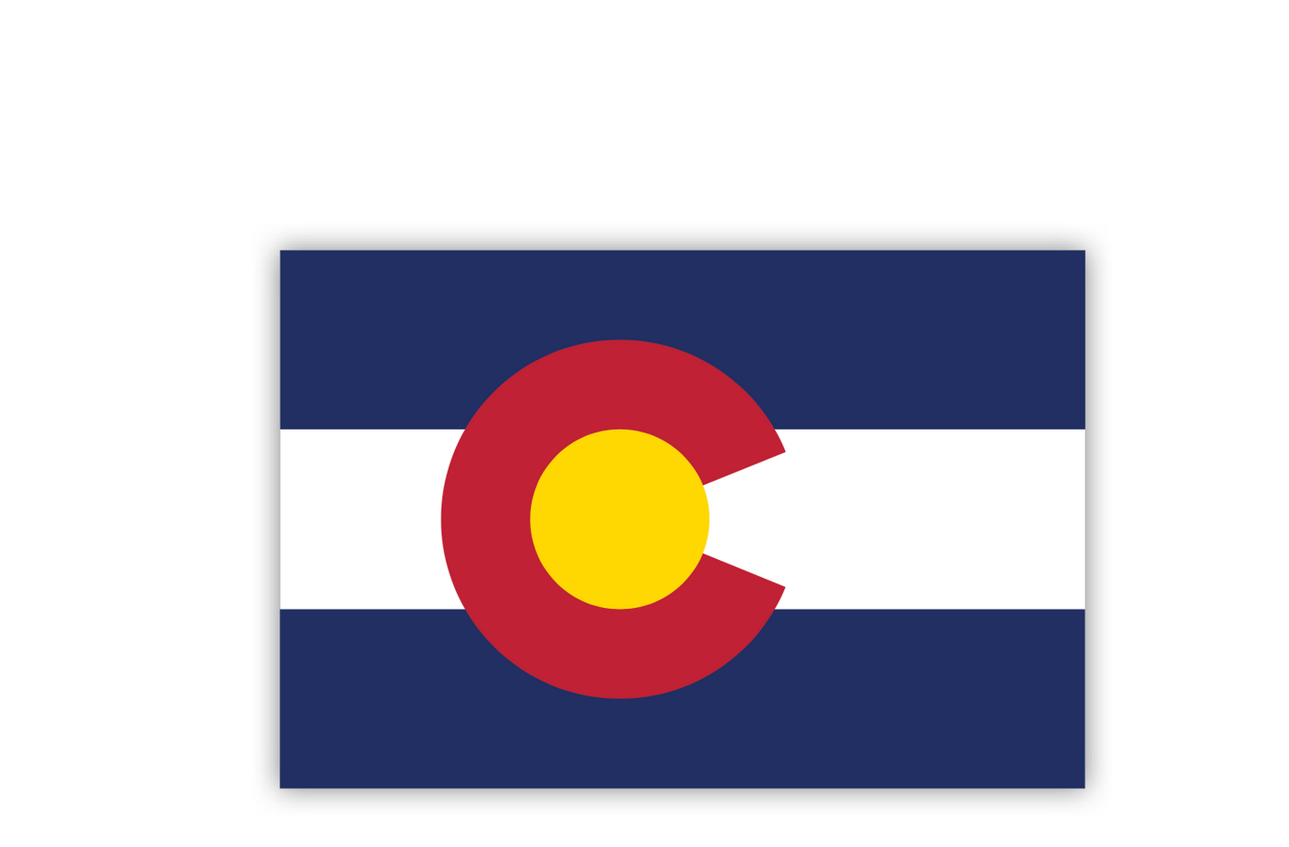 Colorado Flag Sticker