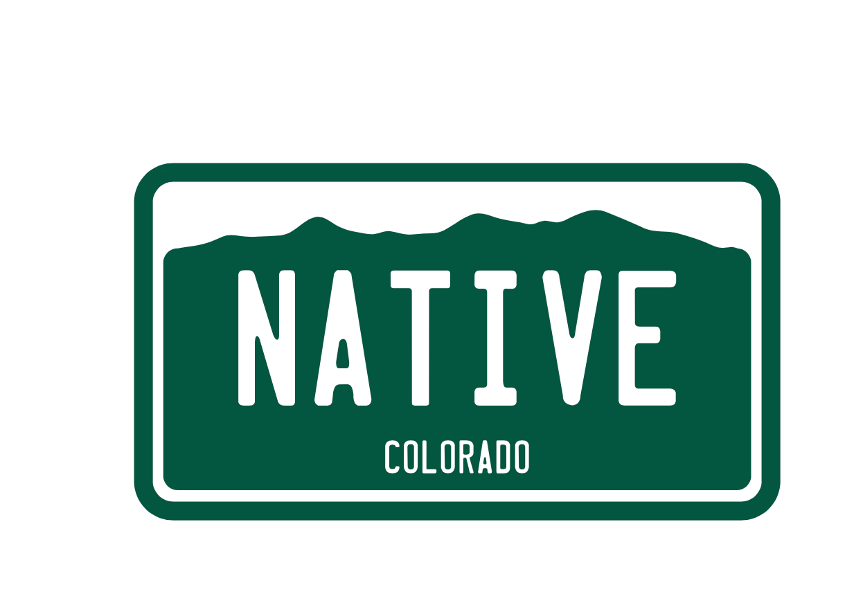 Colorado Native License Plate