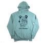 Bear Head Colorado Cowl Neck Hoodie