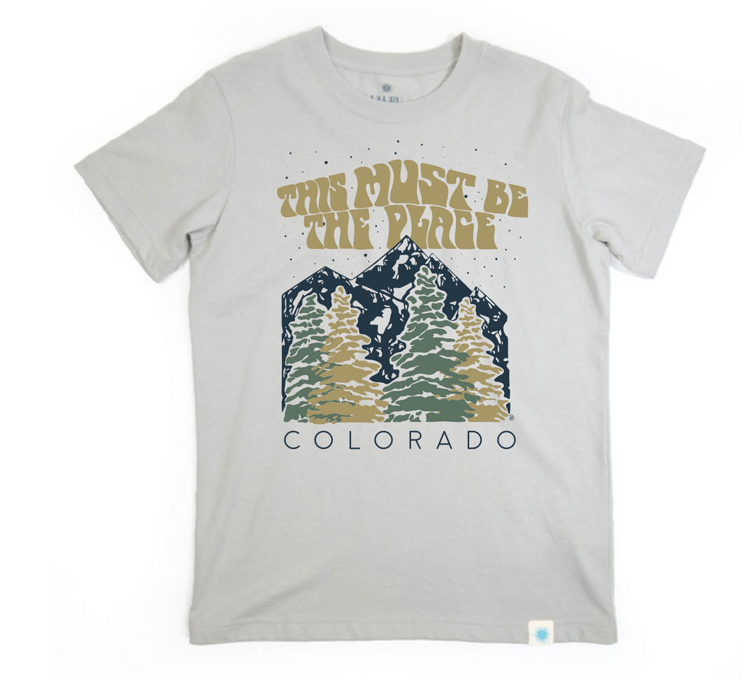 This Must Be The Place Colorado Melo Iron Grey/Oatmeal Shirt - Unisex