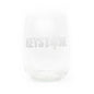 Keystone Snowflake Tall Stemless Wine Glass