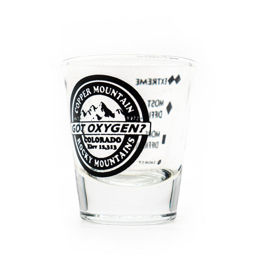 Got Oxygen Shot Glass
