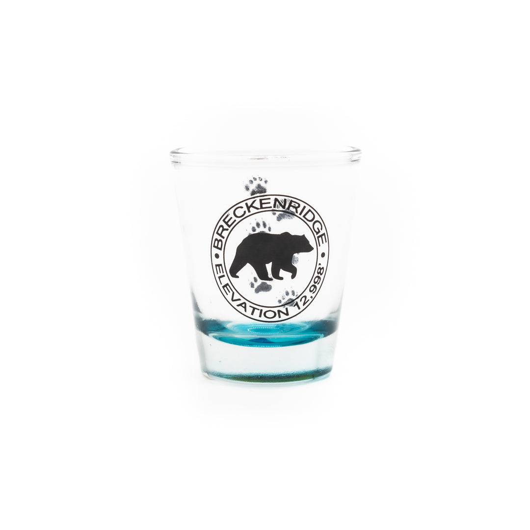 Breckenridge Bear Clear Shot Glass