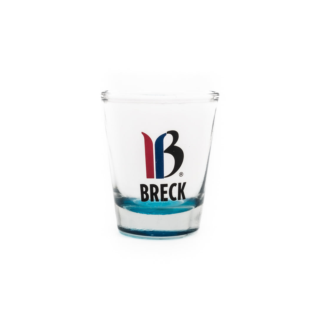 Breckenridge Logo Clear Shot Glass
