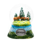 Kissing Moose Large Snow Globe