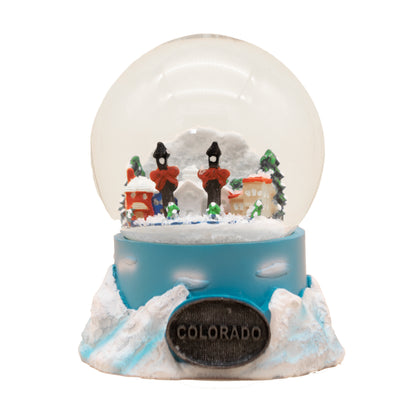 Old Victorian Town Large Snow Globe