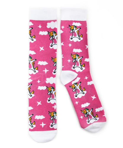 Dabbing Unicorn Socks