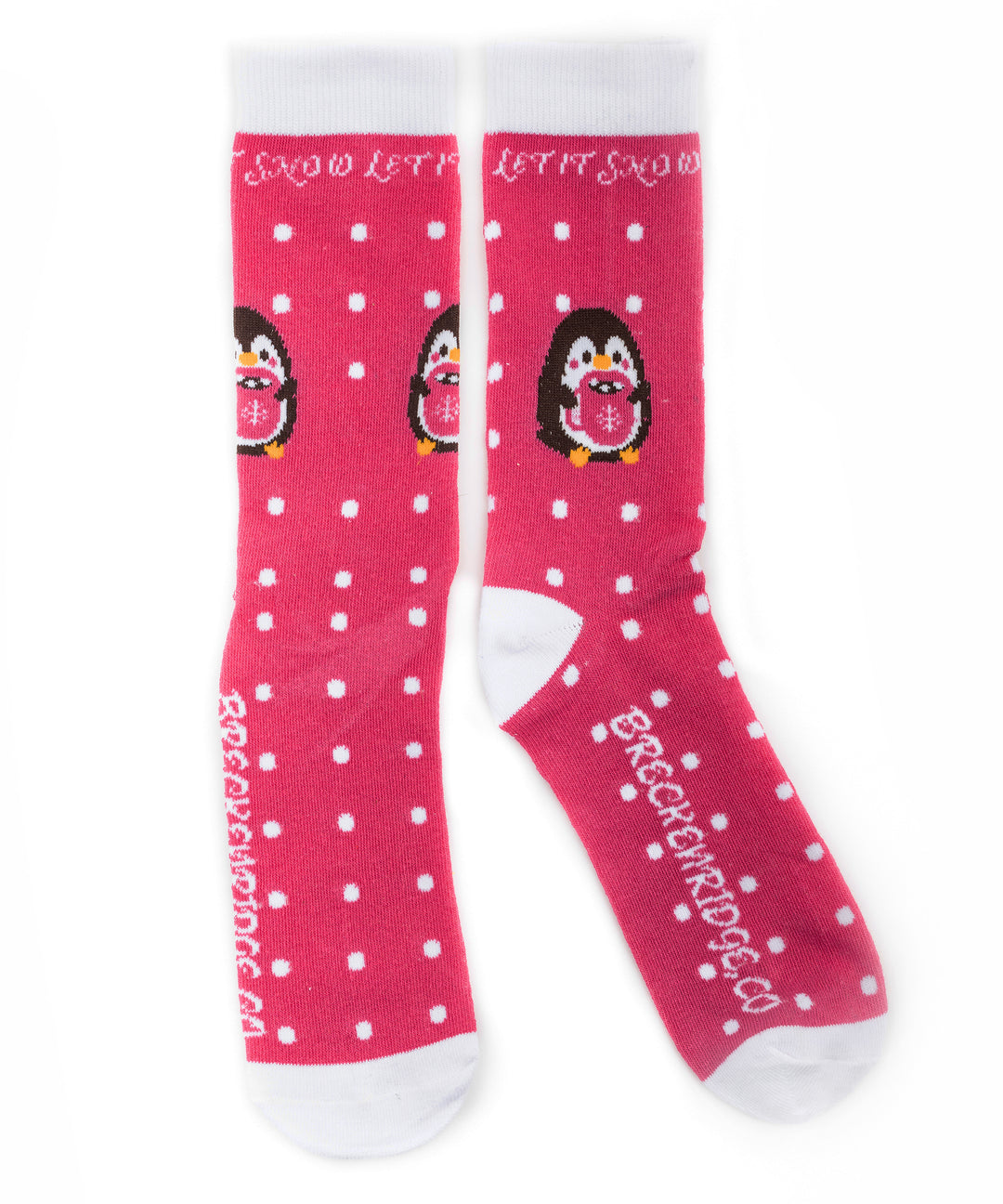 Let It Snow Penguin Socks