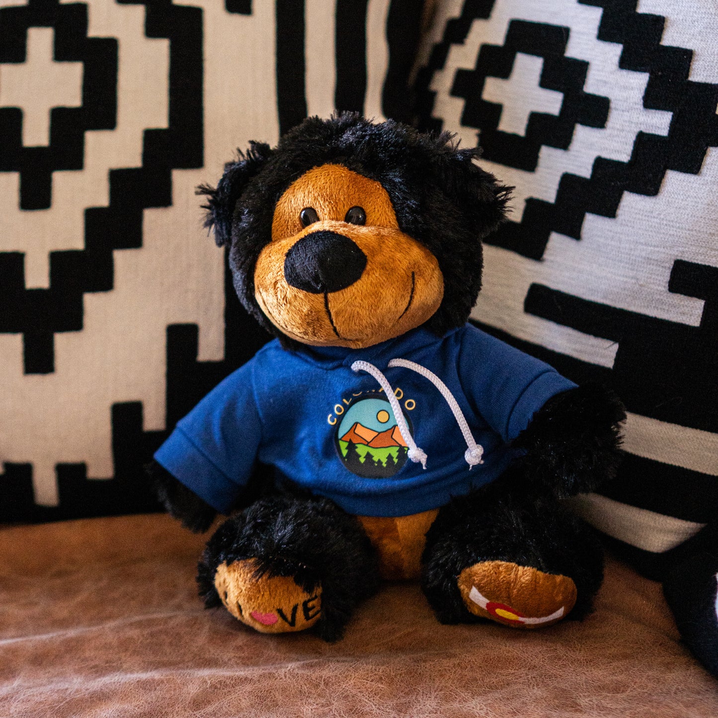 Colorado Hoodie Bear Stuffed Animal