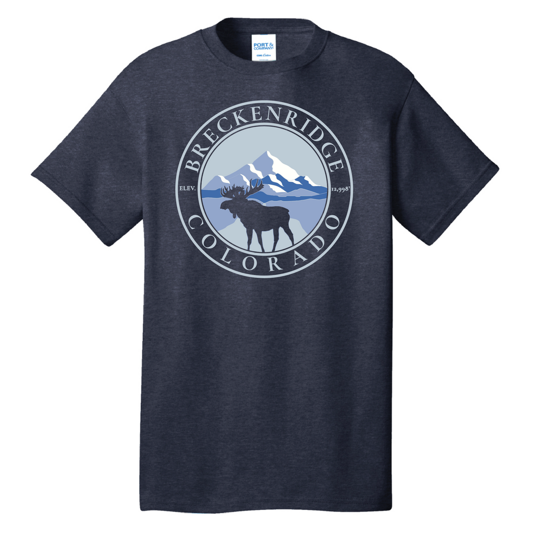 The Breckenridge Blue Moose Short Sleeve Shirt
