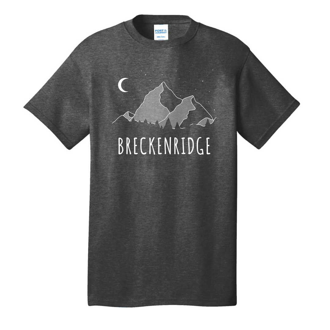 The Breckenridge Mountain Moon Short Sleeve Shirt