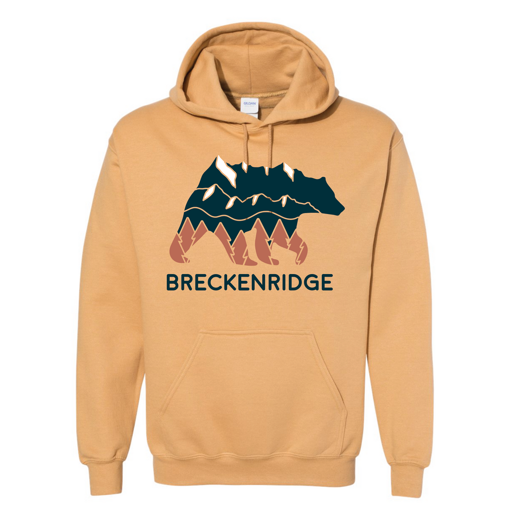 The Breckenridge Jagged Bear Classic Hoodie