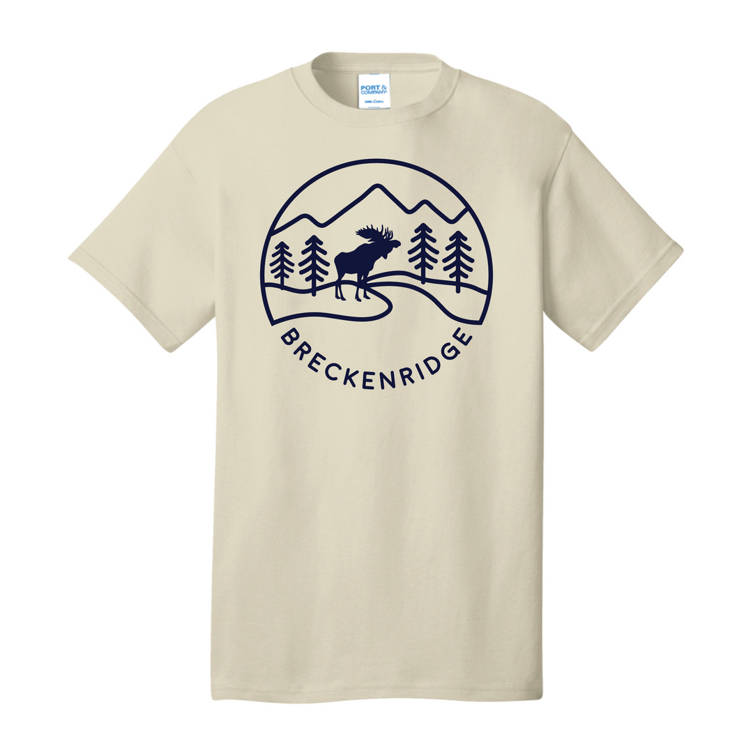 The Breckenridge Mountain Moose Short Sleeve Shirt