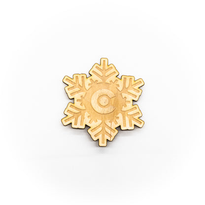 Colorado Flag Laser Cut Wood Magnets