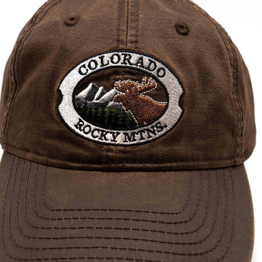 Colorado Moose Oil Cloth Hat