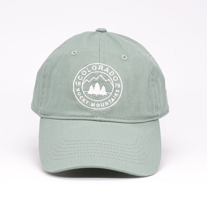 Rocky Mountain Tree 1876 Dad Hat
