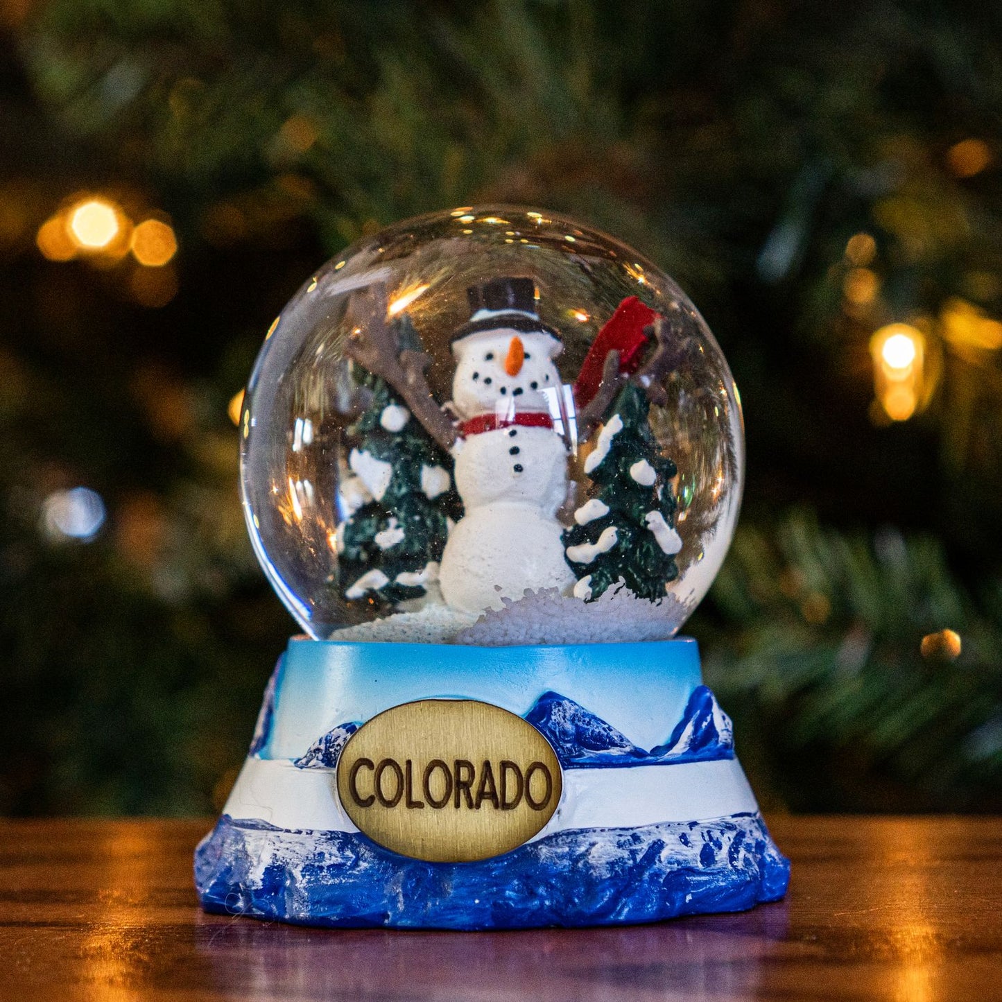Snowman Large Snow Globe