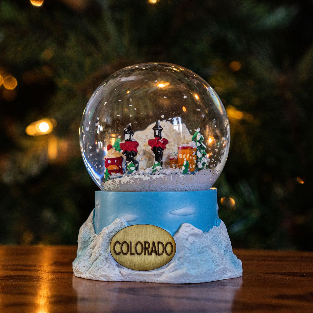 Old Victorian Town Large Snow Globe