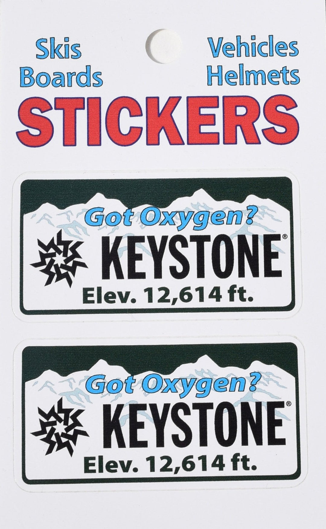 Got Oxygen Keystone Sticker